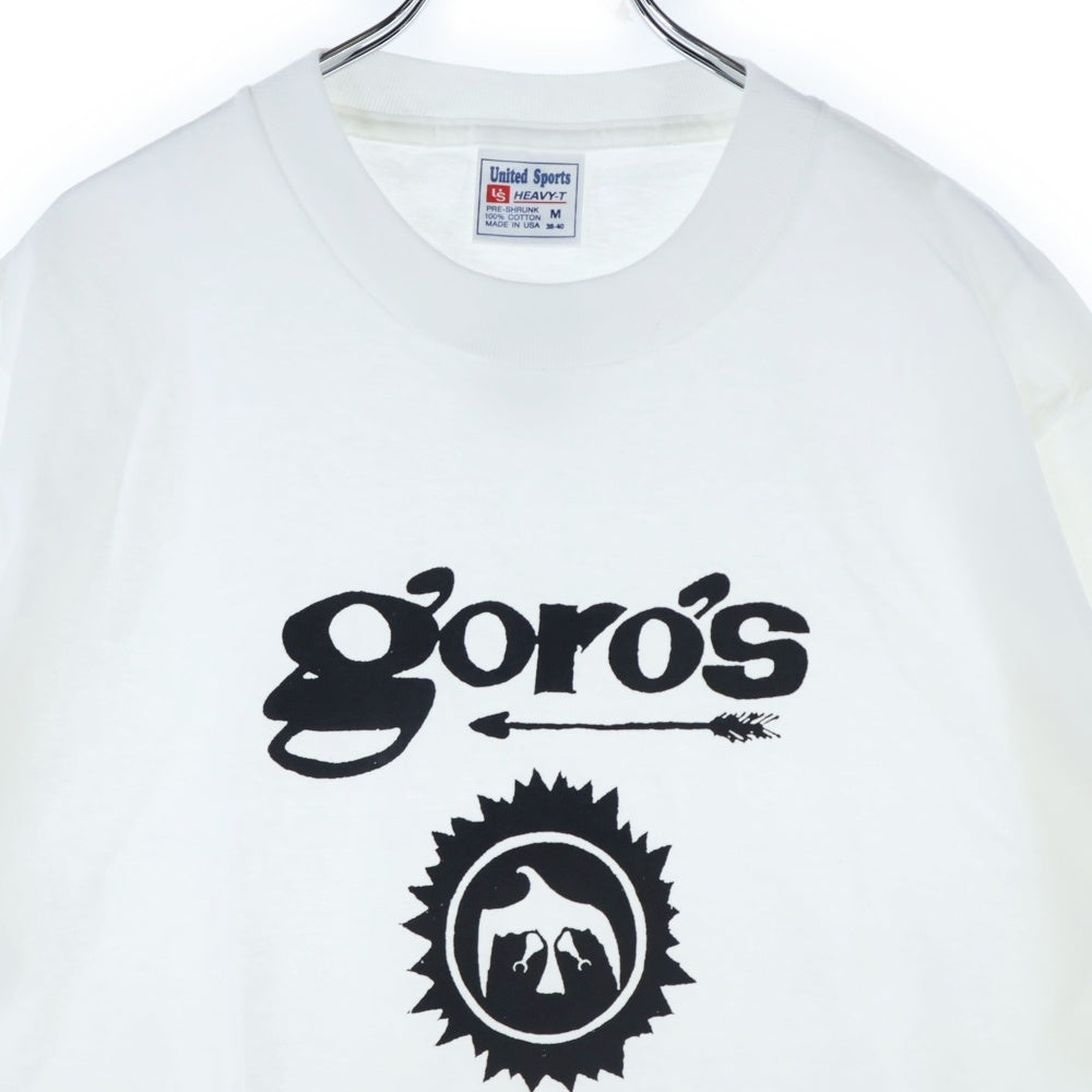 goro's(ゴローズ) LOGO S/S TEE ロゴ 半袖Tシャツ カットソー ホワイト