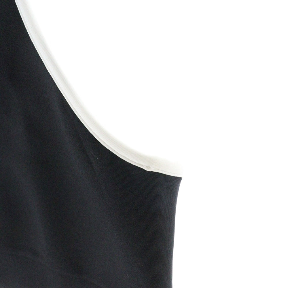 BURBERRY LONDON(バーバリーロンドン) LOGO SLEEVELESS TANK TOP ノースリーブ タンクトップ ブラック 8018926