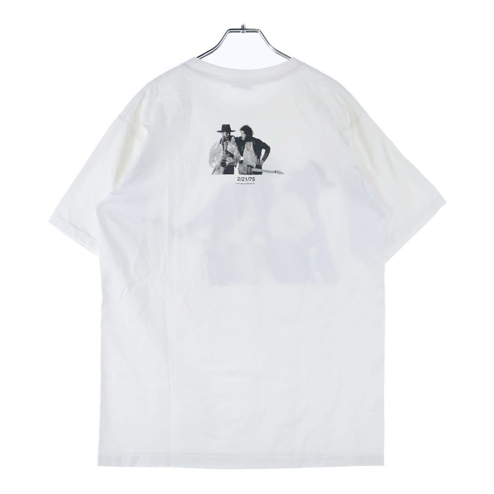 VINTAGE(ヴィンテージ) 90s BRUCE SPRINGSTEEN BORN TO RUN ブルース スプリングスティーン 明日なき暴走 半袖Tシャツ カットソー ホワイト