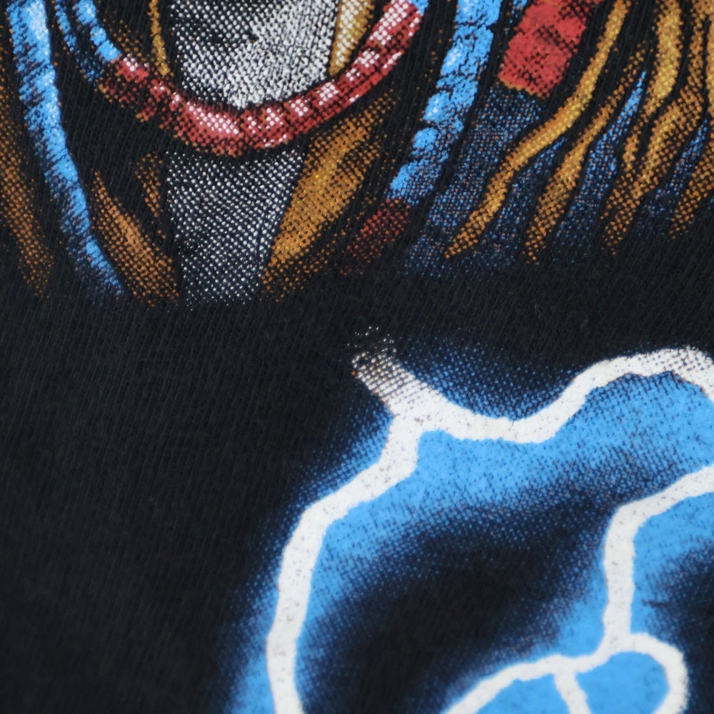 VINTAGE(ヴィンテージ) 90-00s AMERICAN THUNDER アメリカンサンダー 半袖Tシャツ カットソー ブラック