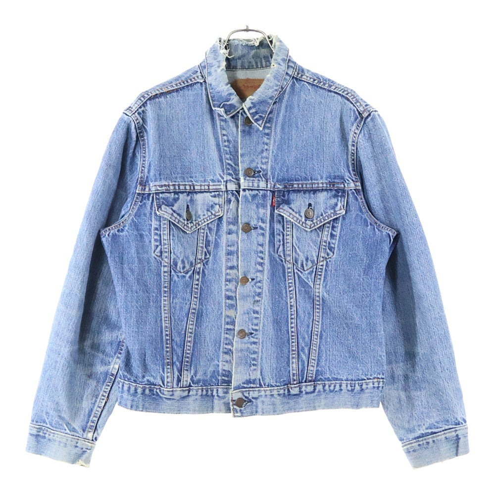 Levi's(リーバイス) 60-70s 70505 4th ボタン裏刻印52 スモールe不均等V デニムジャケット インディゴ
