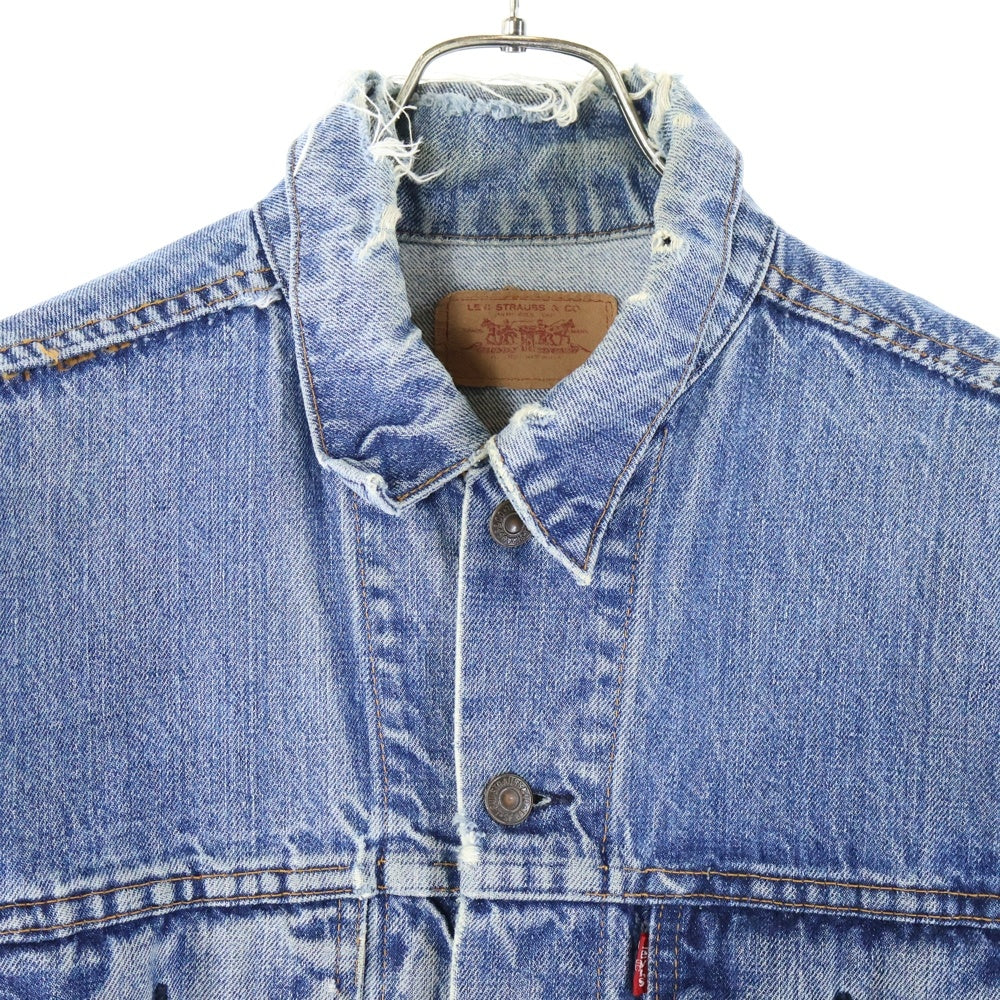 Levi's(リーバイス) 60-70s 70505 4th ボタン裏刻印52 スモールe不均等V デニムジャケット インディゴ
