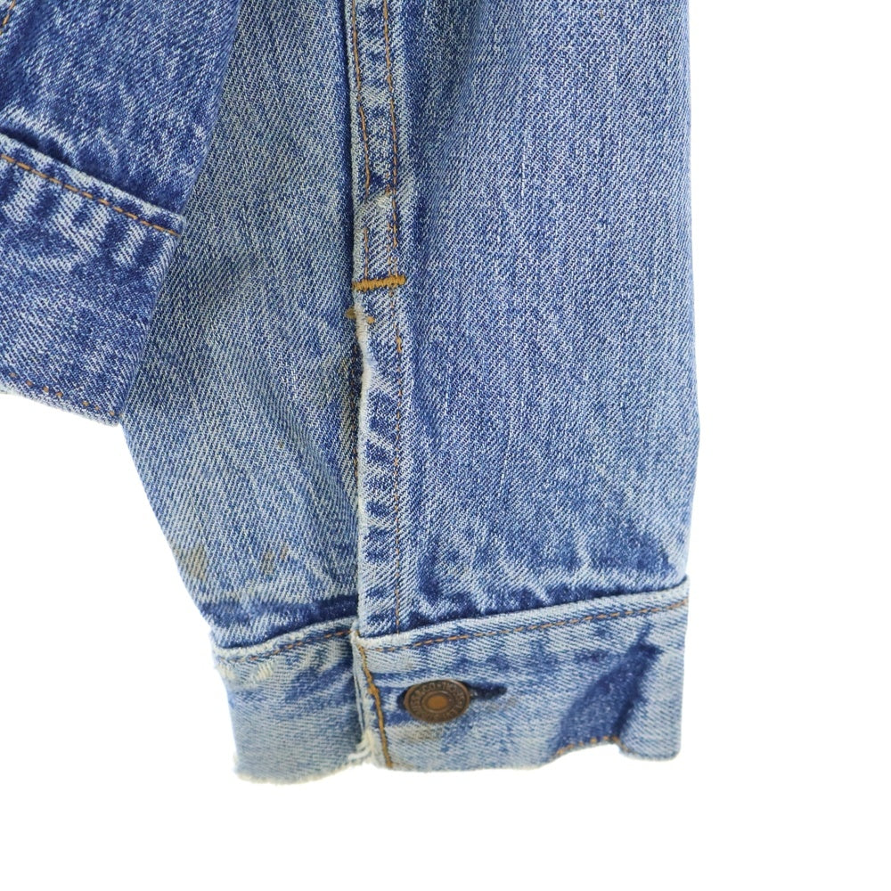Levi's(リーバイス) 60-70s 70505 4th ボタン裏刻印52 スモールe不均等V デニムジャケット インディゴ
