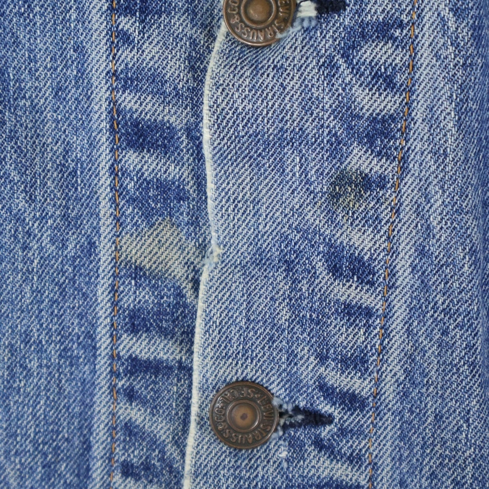 Levi's(リーバイス) 60-70s 70505 4th ボタン裏刻印52 スモールe不均等V デニムジャケット インディゴ