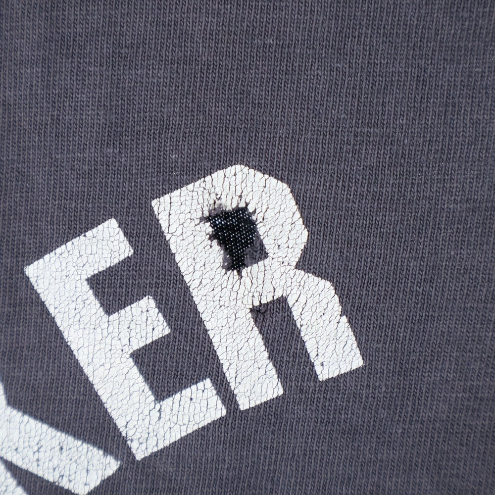 VINTAGE(ヴィンテージ) 80s HARLEY DAVIDSON BLOCKER ENTERPRISES PARRYVILLE ハーレーダビッドソン 両面プリント Tシャツ 半袖カットソー ブラック