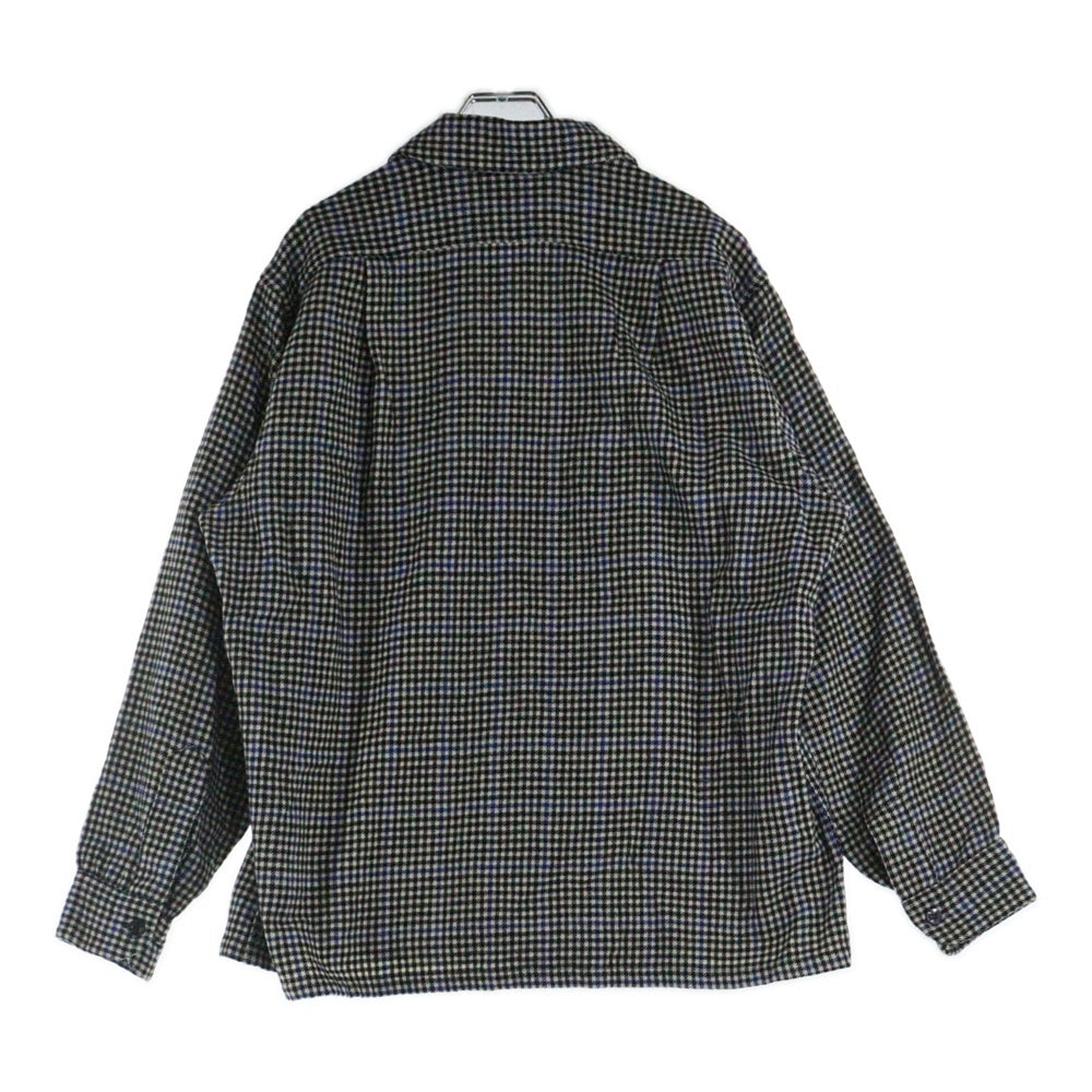 PENDLETON(ペンドルトン) 70ー80s OPEN COLLAR CHECK WOOL SHIRT オープンカラー チェック ウール 長袖 シャツ