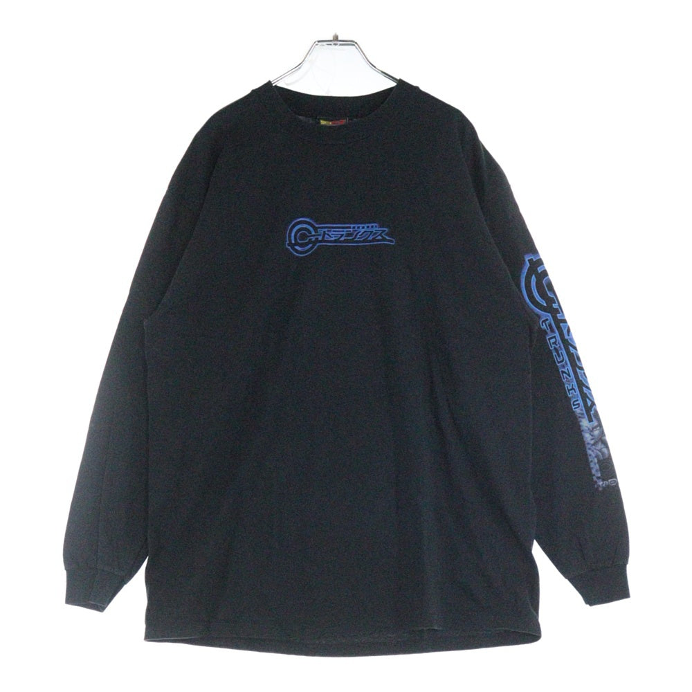 VINTAGE(ヴィンテージ) 00s Dragon Ball TRUNKS LS ドラゴンボール トランクス バックプリント Tシャツ 長袖カットソー ブラック