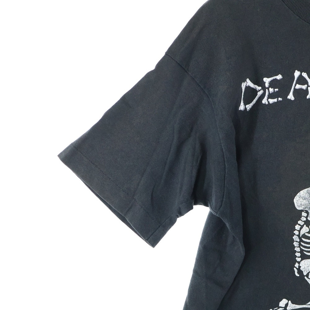 VINTAGE(ヴィンテージ) 90s DEAD HERD FASHION VICTIM スカル ファッションヴィクティム フロントプリント Tシャツ 半袖カットソーブラック