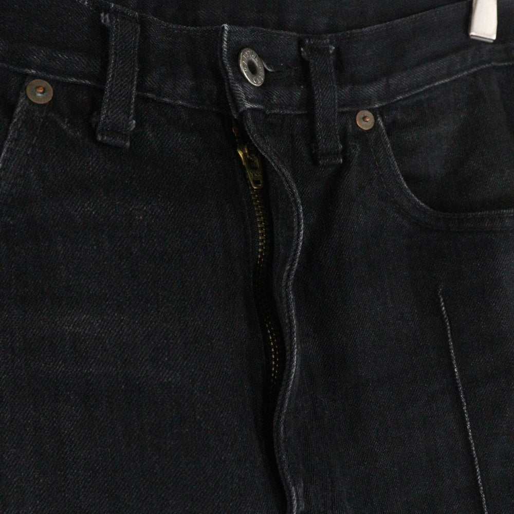 KAPITAL(キャピタル) OKABELLBO ブーツカットパンツ デニムパンツ K2112LP825 ブラック