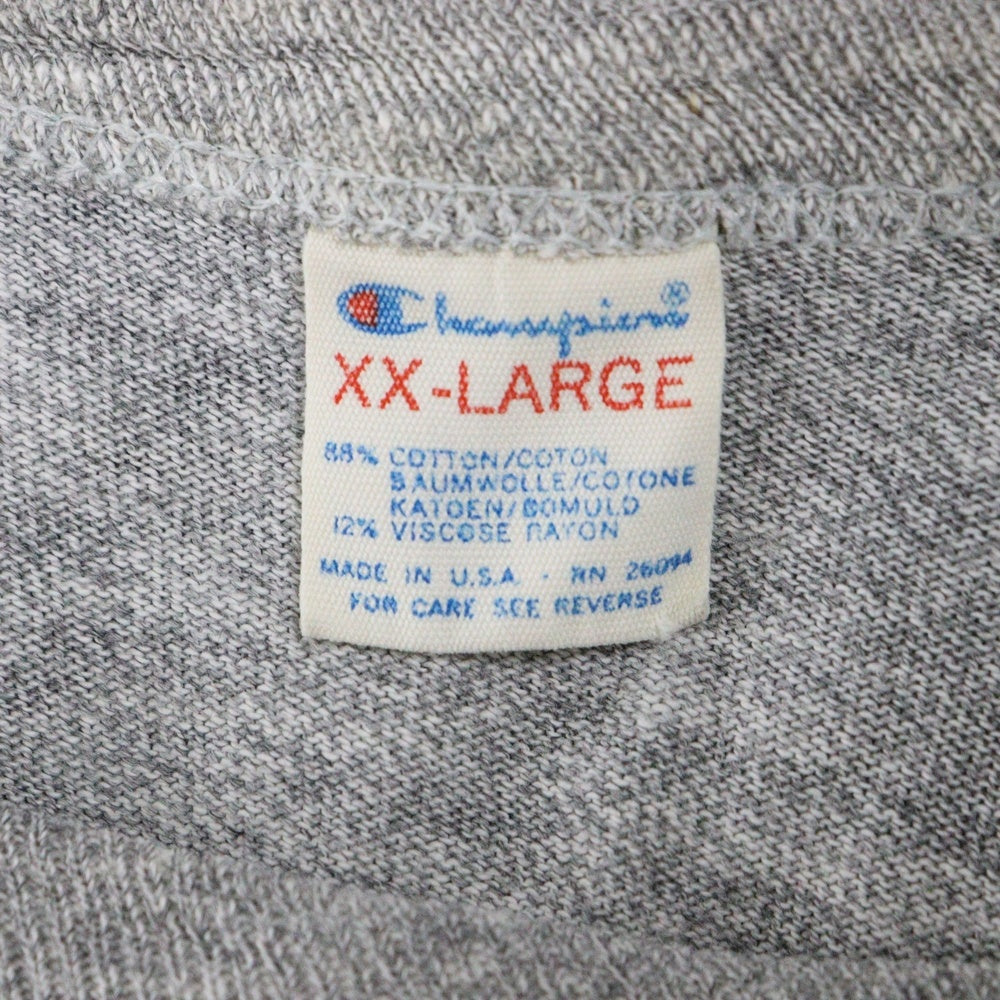 CHAMPION(チャンピオン) 80s CLEVELAND BROWNS トリコタグ 半袖Tシャツ カットソー グレー