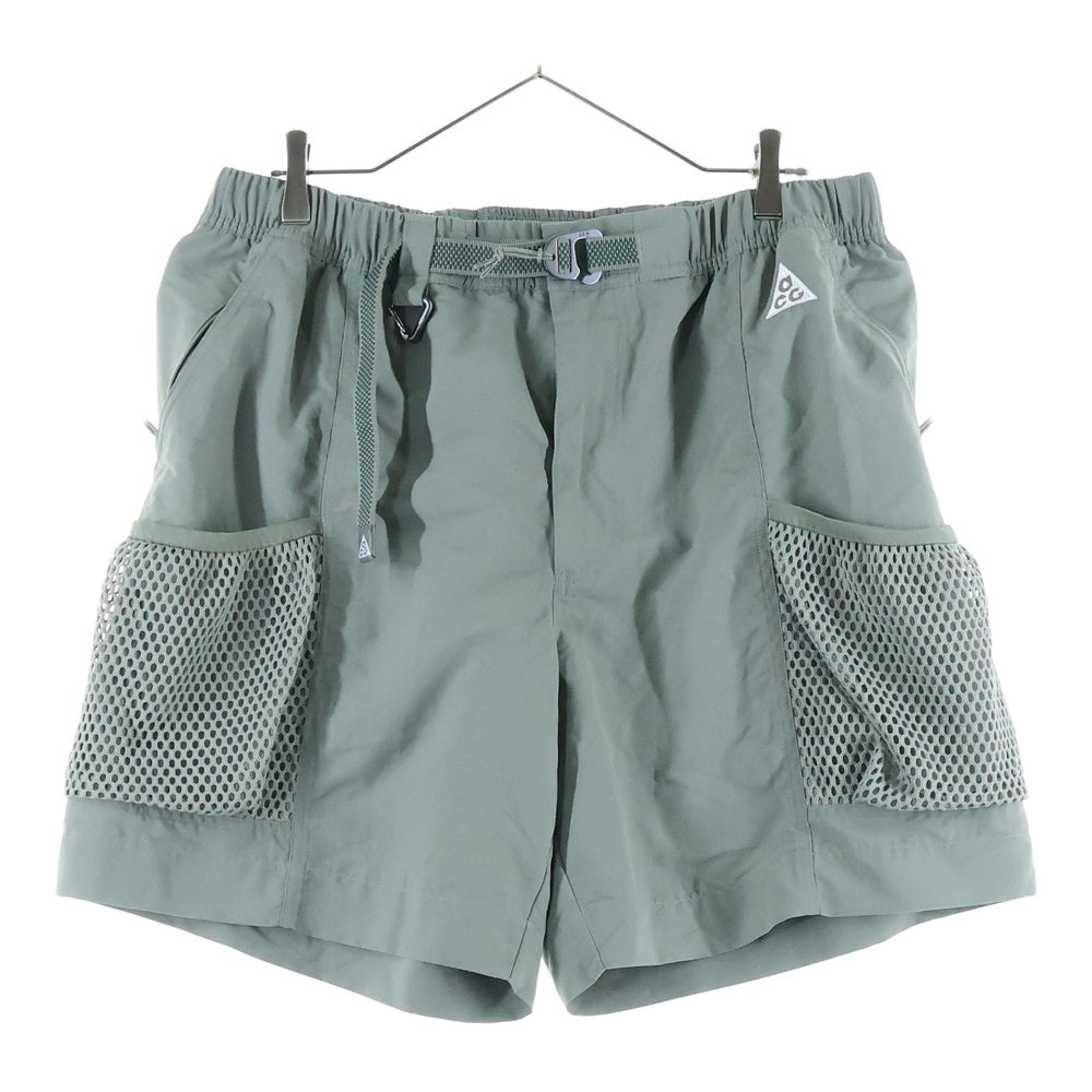 NIKE ACG(ナイキエーシージー) SNOWGRASS CARGO SHORT DARK カーゴ ナイロン ショートパンツ カーキDV9406-053