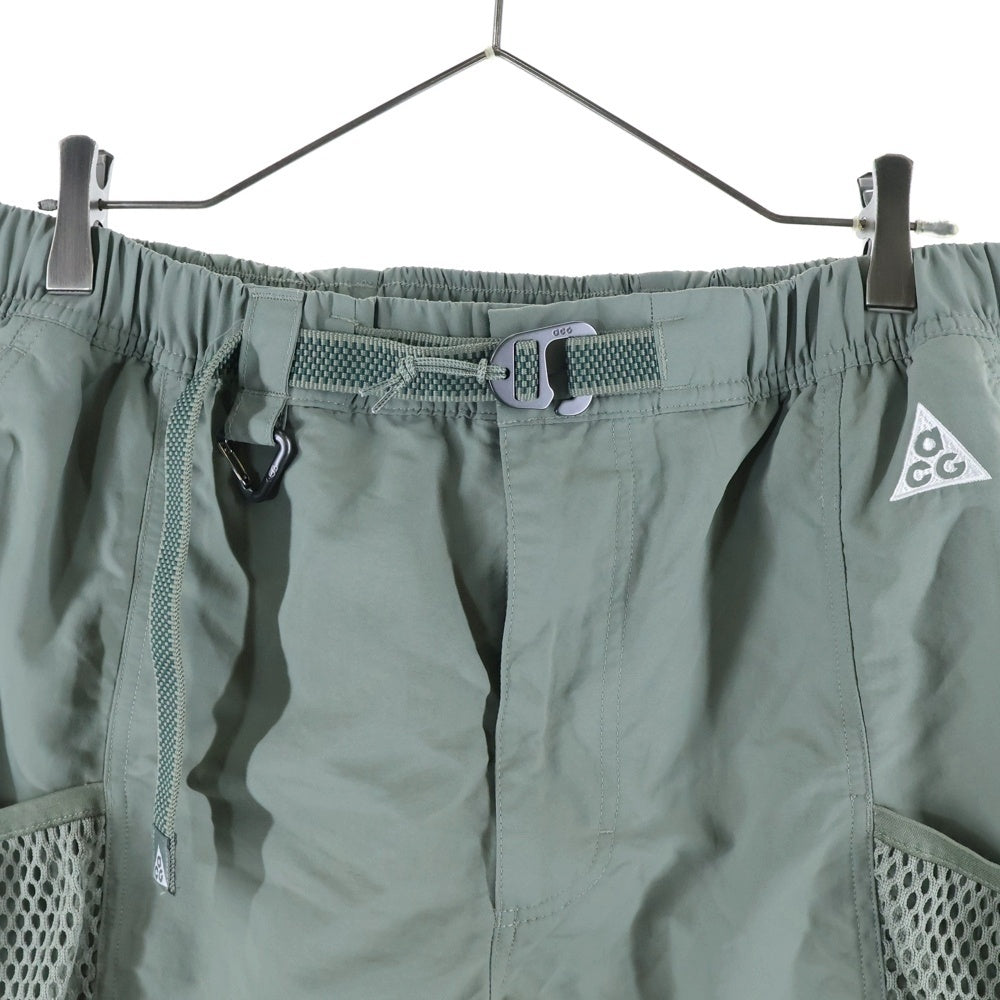 NIKE ACG(ナイキエーシージー) SNOWGRASS CARGO SHORT DARK カーゴ ナイロン ショートパンツ カーキDV9406-053