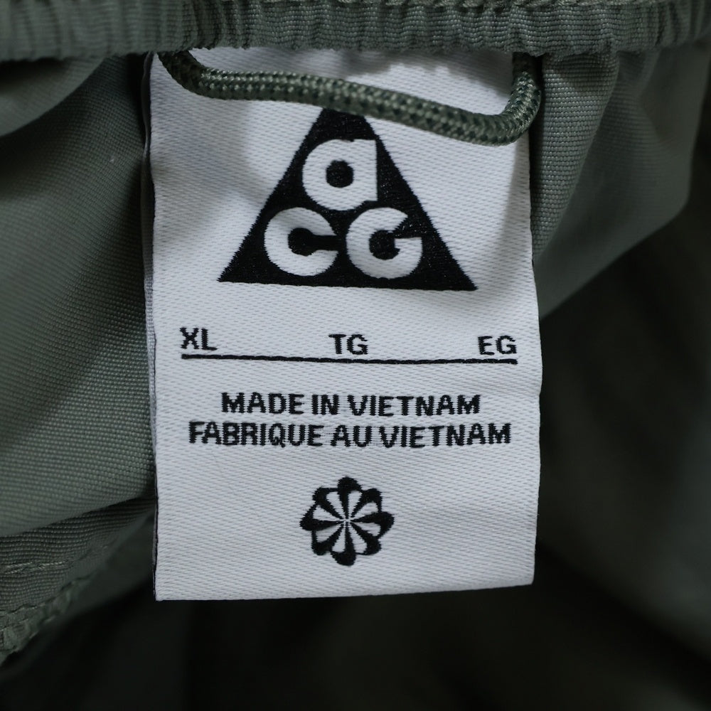 NIKE ACG(ナイキエーシージー) SNOWGRASS CARGO SHORT DARK カーゴ ナイロン ショートパンツ カーキDV9406-053