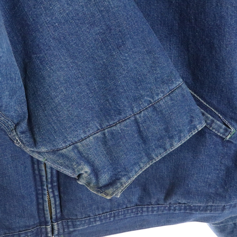 OSHKOSH(オシュコシュ) 70s VINTAGE DENIM JACKET IDEAL ジップ 裏地キルティング 中綿 デニムジャケット インディゴ 701-8212