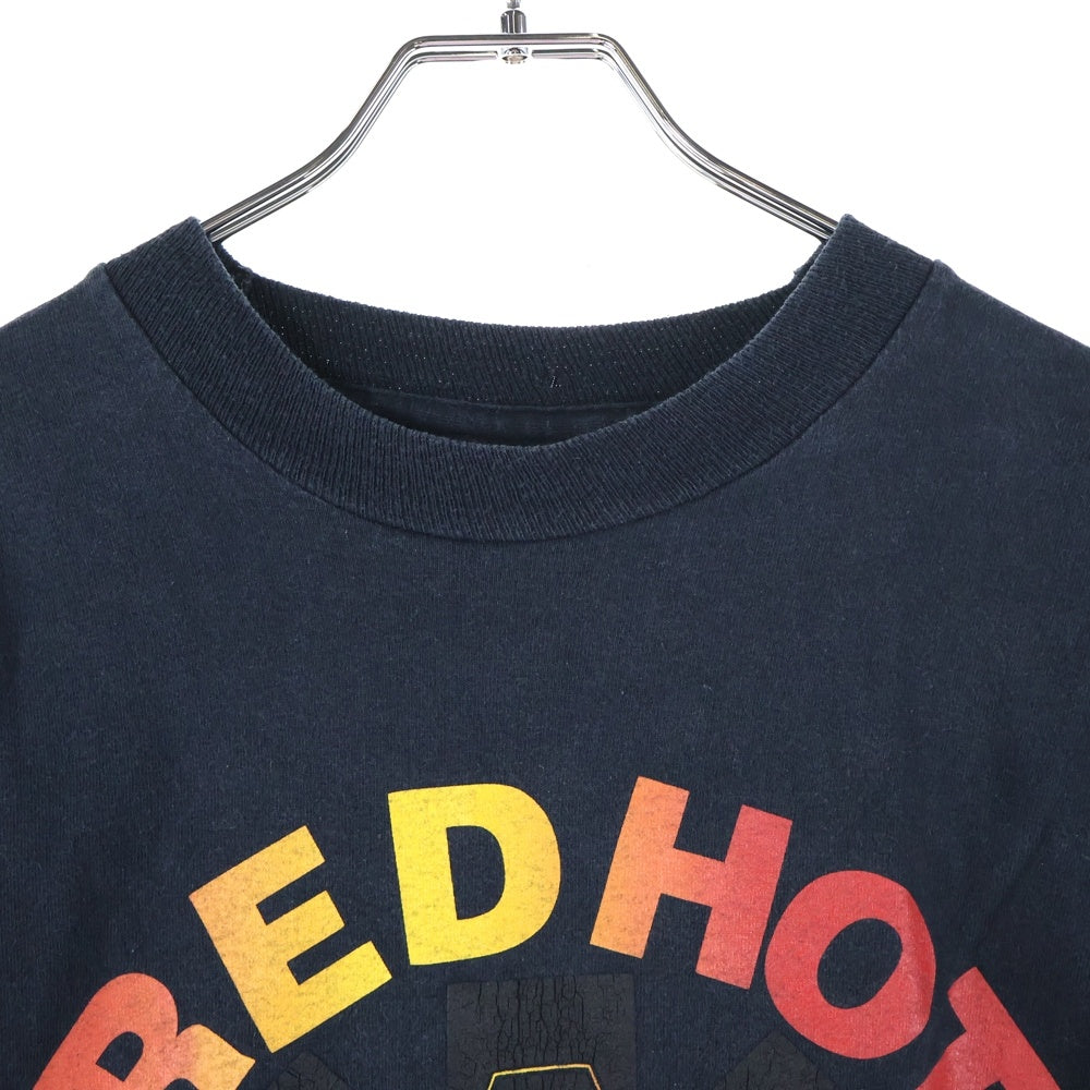 VINTAGE(ヴィンテージ) 90s RED HOT CHILI PEPPERS LS TEE レッドホットチリペッパーズ ブートレグ 両面プリント長袖Tシャツ 長袖カットソー ブラック