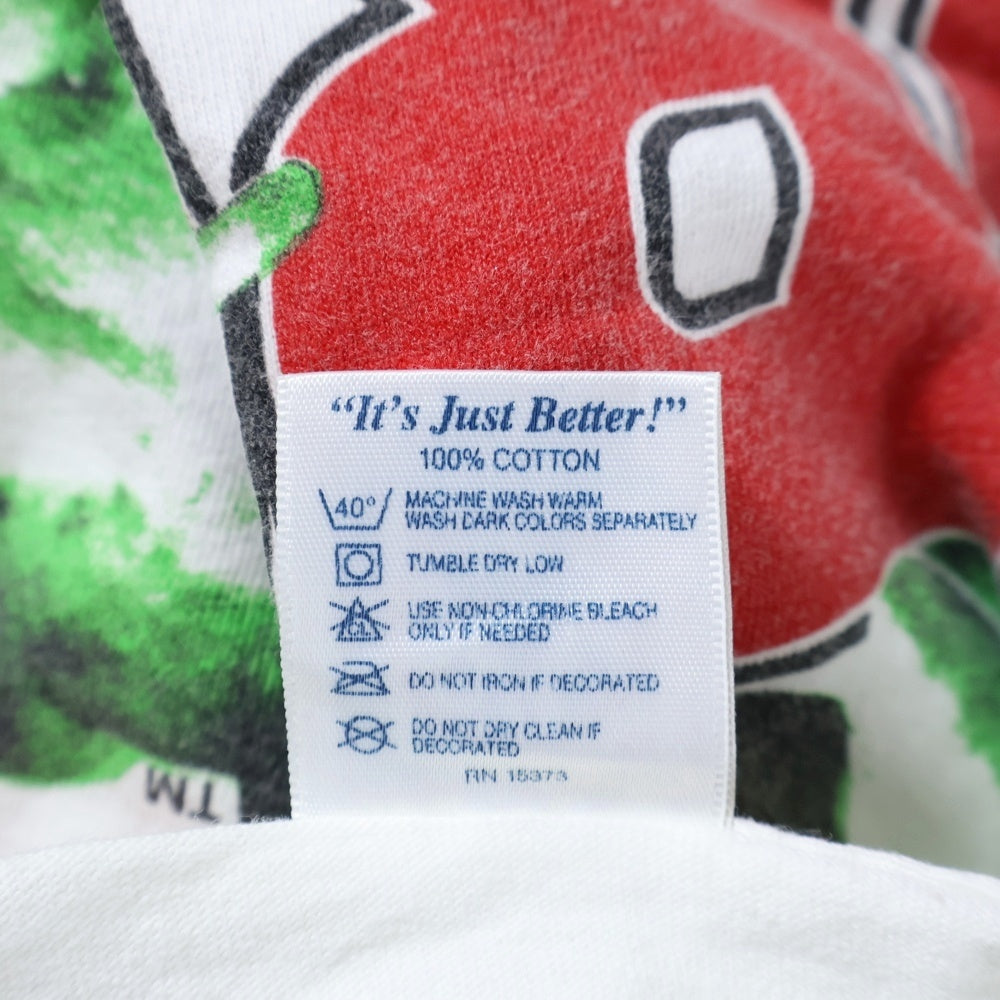 VINTAGE(ヴィンテージ) 90s BAD FROG バッドフロッグ Tシャツ 半袖カットソー ホワイト