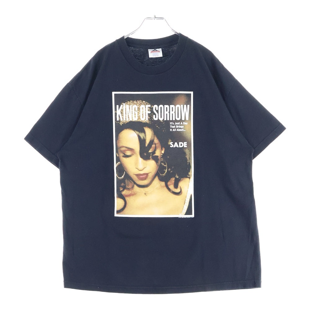 VINTAGE(ヴィンテージ) 00s SADE KING OF SORROW シャーデー キングオブサロー 両面プリント Tシャツ 半袖カットソー ブラック