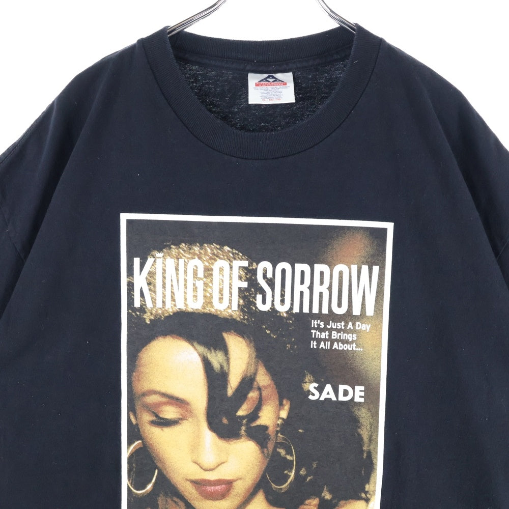 VINTAGE(ヴィンテージ) 00s SADE KING OF SORROW シャーデー キングオブサロー 両面プリント Tシャツ 半袖カットソー ブラック
