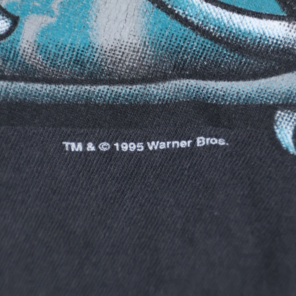 VINTAGE(ヴィンテージ) 90s BUGS BUNNY バッグス・バニーフロントプリント Tシャツ 半袖カットソー ブラック