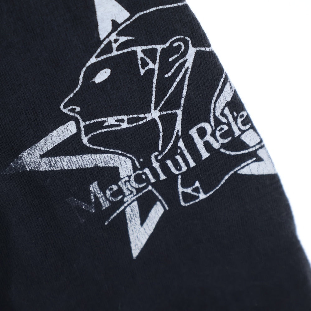 VINTAGE(ヴィンテージ) 90s THE SISTER OF MERCY L/S シスターオブマシーン フロント アーム プリント Tシャツ 長袖カットソー ブラック