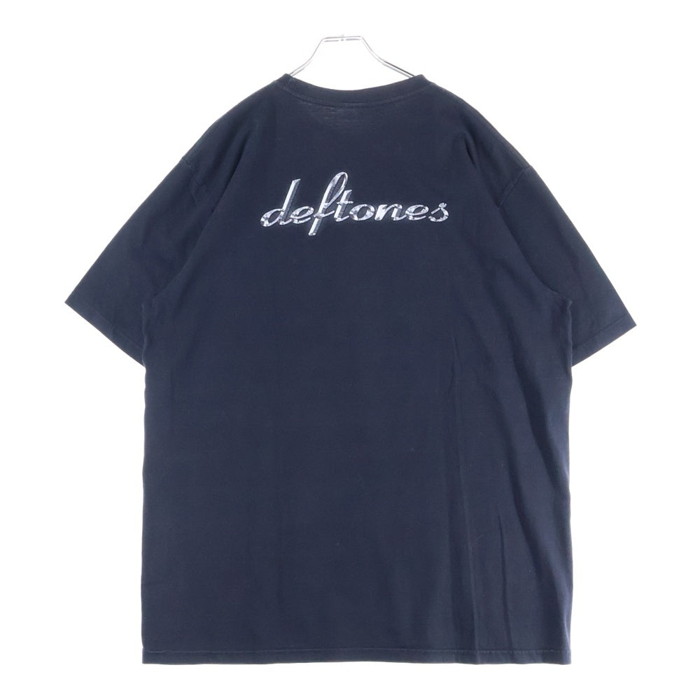 VINTAGE(ヴィンテージ) 90s THE DEFTONES デフトーンズ Tシャツ 半袖カットソー ブラック