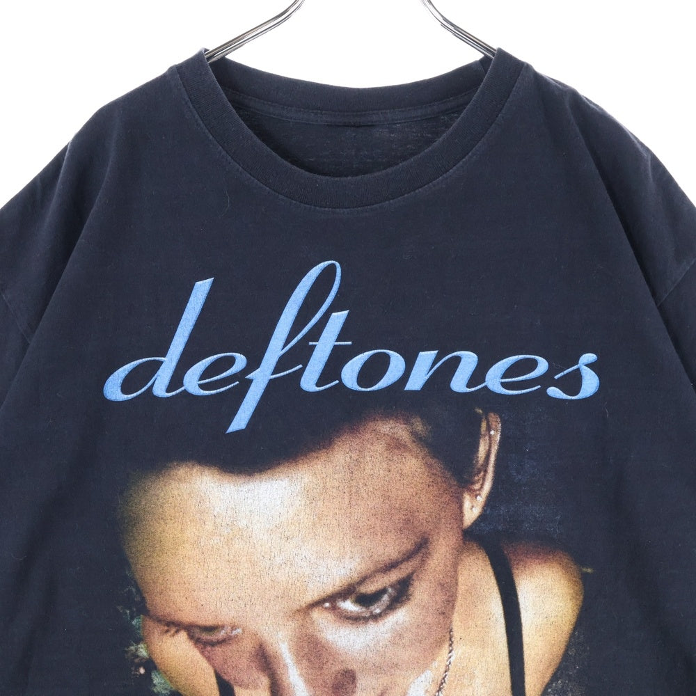 VINTAGE(ヴィンテージ) 90s THE DEFTONES デフトーンズ Tシャツ 半袖カットソー ブラック