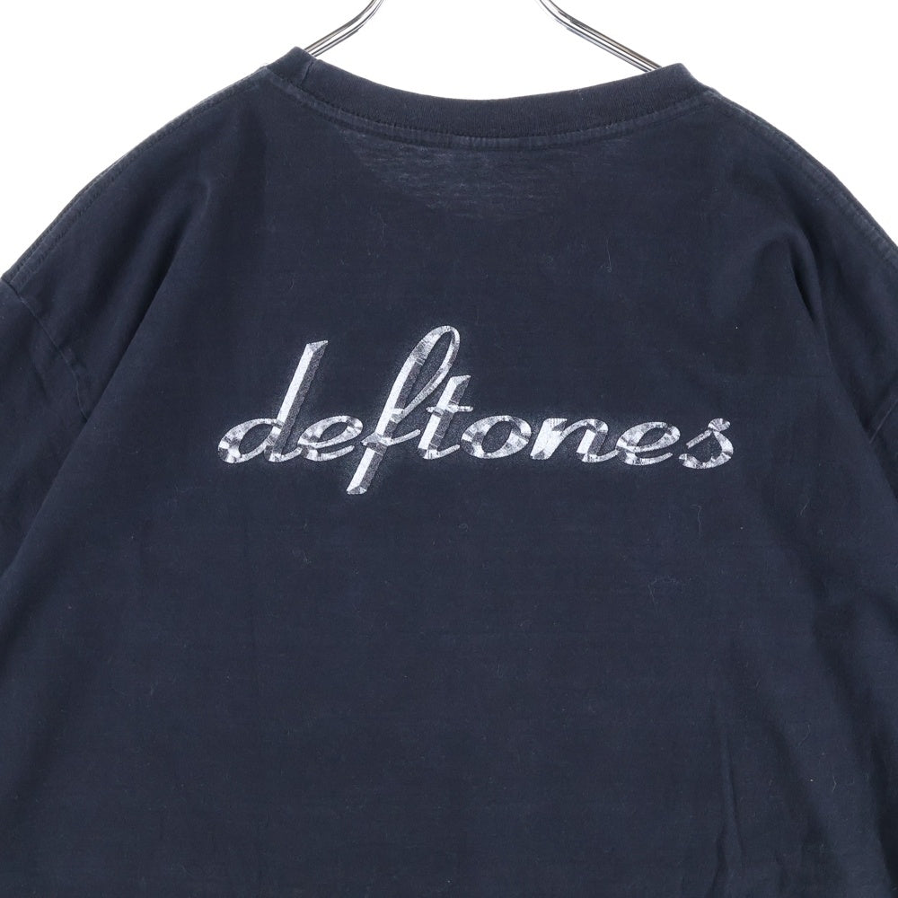 VINTAGE(ヴィンテージ) 90s THE DEFTONES デフトーンズ Tシャツ 半袖カットソー ブラック