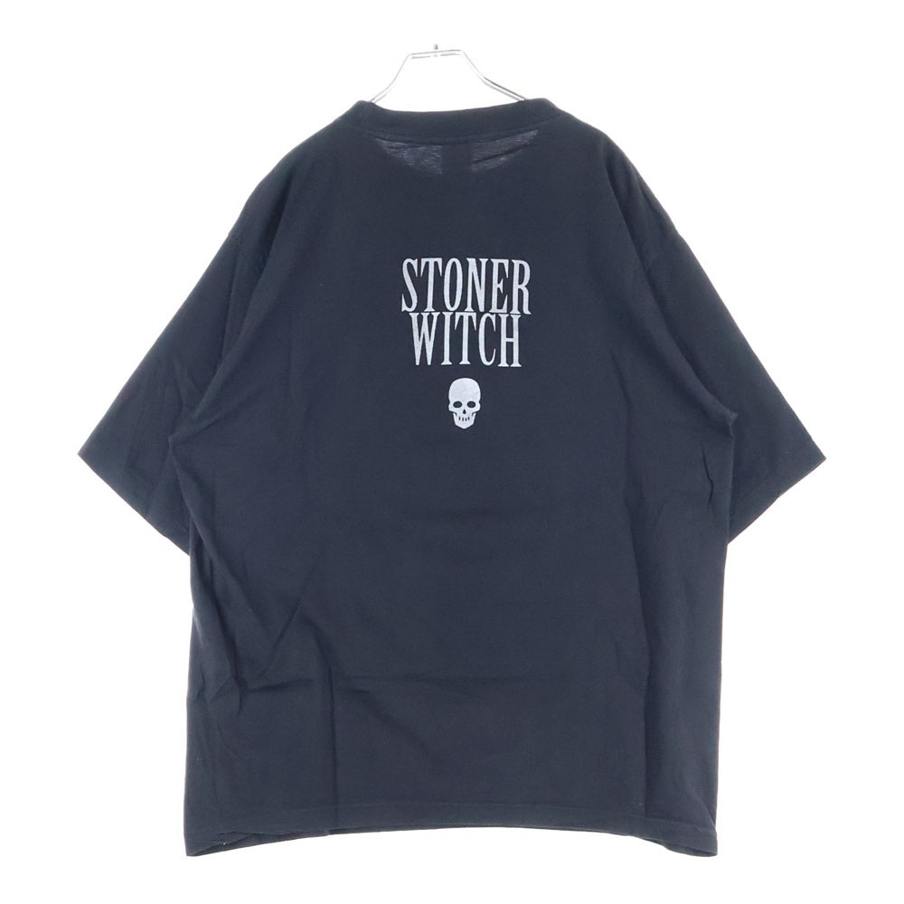 VINTAGE(ヴィンテージ) 90s MWLVINS STONER WITCH メルヴィンズ 両面プリント Tシャツ 半袖カットソー ブラック