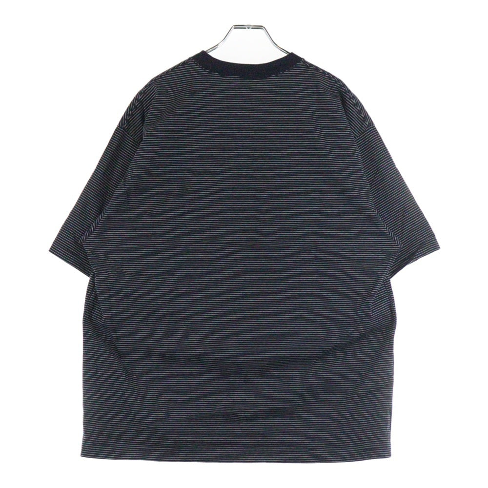 The Ennoy Professional(エンノイプロフェッショナル) 23SS ボーダー Tシャツ 半袖カットソー ネイビー