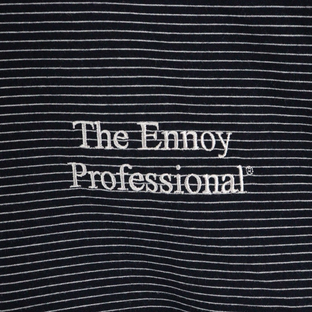 The Ennoy Professional(エンノイプロフェッショナル) 23SS ボーダー Tシャツ 半袖カットソー ネイビー