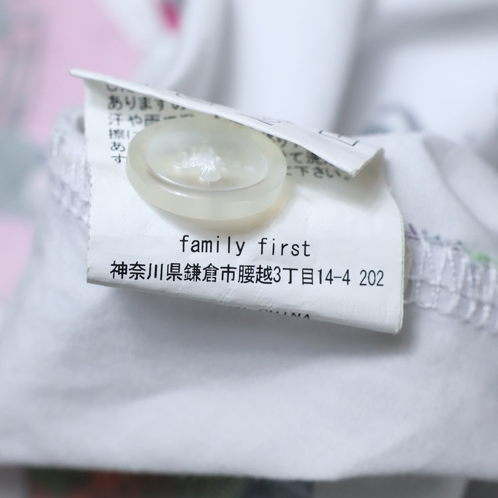 BoTT(ボット) ×DIVINITIES 総柄 コットン オープンカラー 半袖 シャツ ホワイト