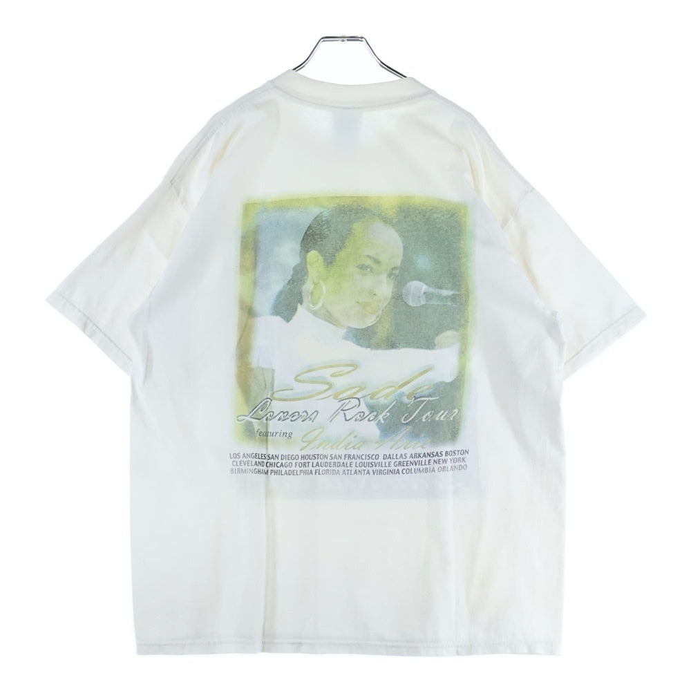 VINTAGE(ヴィンテージ) 00s SADE BOOTLEG シャーデー ブートレグ Tシャツ 半袖カットソー ホワイト