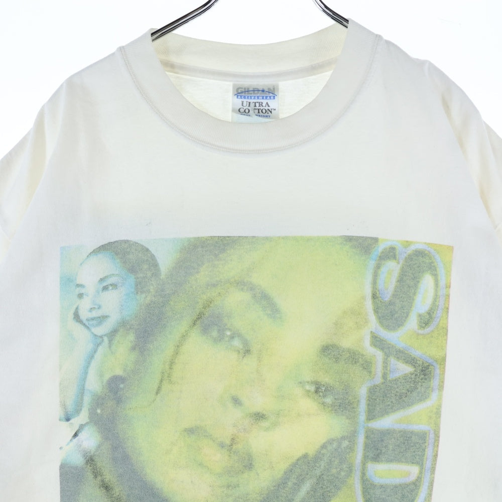 VINTAGE(ヴィンテージ) 00s SADE BOOTLEG シャーデー ブートレグ Tシャツ 半袖カットソー ホワイト