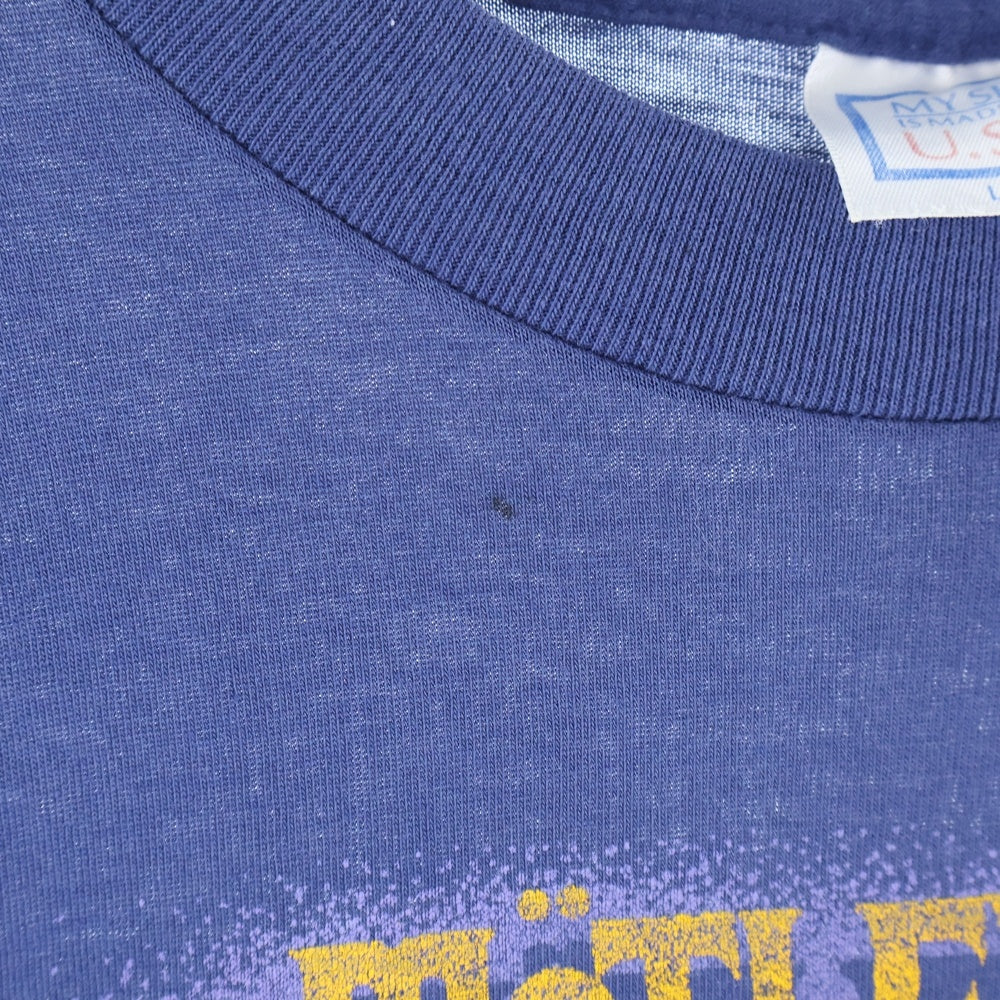 VINTAGE(ヴィンテージ) 80-90s MOTLEY CRUE THEATRE OF PAIN SMOKIN IN THE BOYS ROOM S/S シアターオブ ペイン 半袖Tシャツ カットソー ネイビー