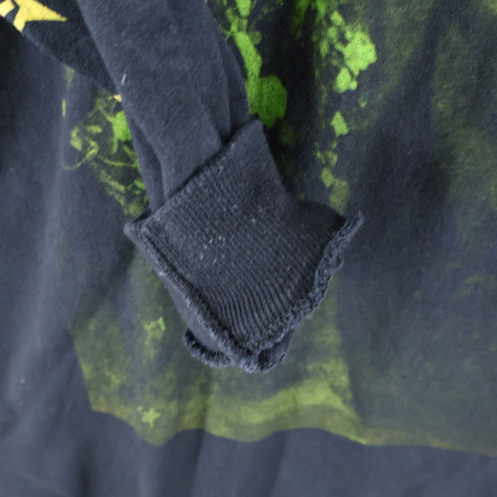 VINTAGE(ヴィンテージ) 00s CRADLE OF FILTH HARDER DARKER FASTER L/S 2007 クレイドルオブフィルス 長袖Tシャツ カットソー ブラック/グリーン