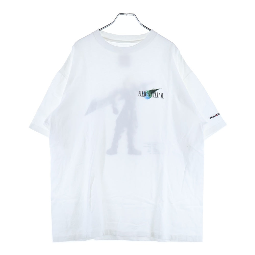 VINTAGE(ヴィンテージ) 90s FINAL FANTASY 7 CLOUD PLAYSTATION ファイナルファンタジー クラウド ストライフ プレイステーション プリント 半袖Tシャツ カットソー ホワイト