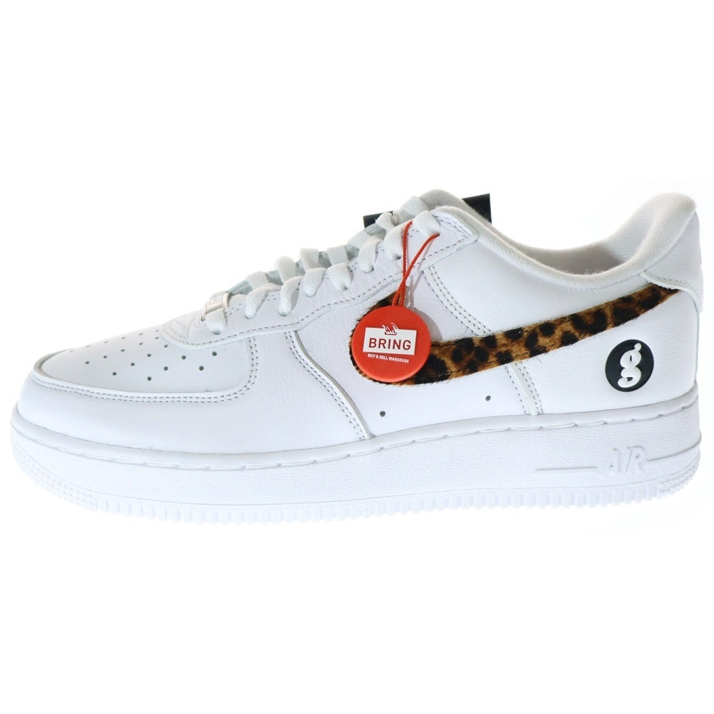 NIKE(ナイキ) × SUPREME × GOODENOUGH AIR FORCE 1 LOW WHITE CHEETAH PRINT エアフォース1 ロウ ホワイト チータープリント IM-3483-100 US8.5/26.5cm