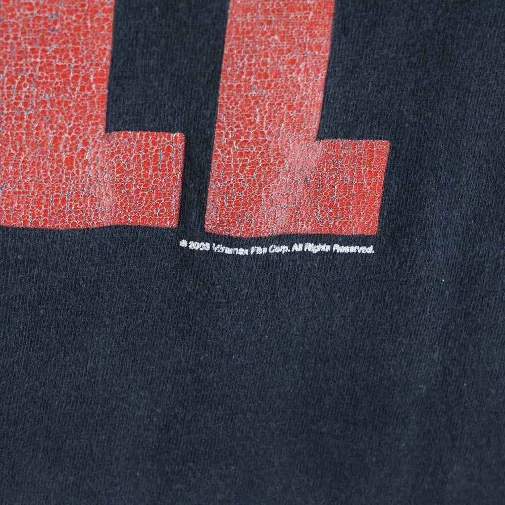 VINTAGE(ヴィンテージ) 00s I WILL KILL BILL ビルを殺せ 半袖Tシャツ カットソー ブラック