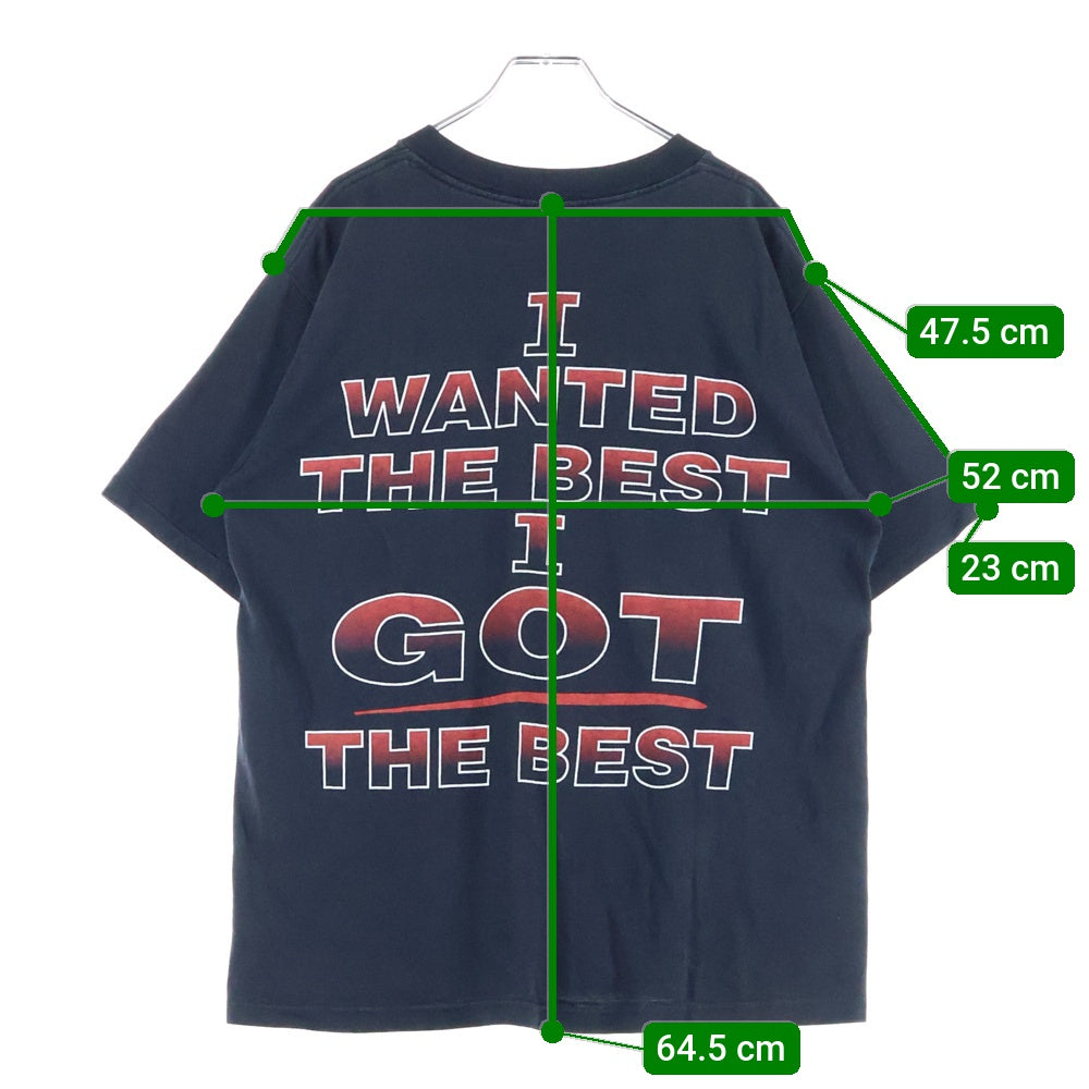 VINTAGE(ヴィンテージ) 90s KISS ALIVE WORLDWIDE TOUR 1996 半袖Tシャツ カットソー ブラック