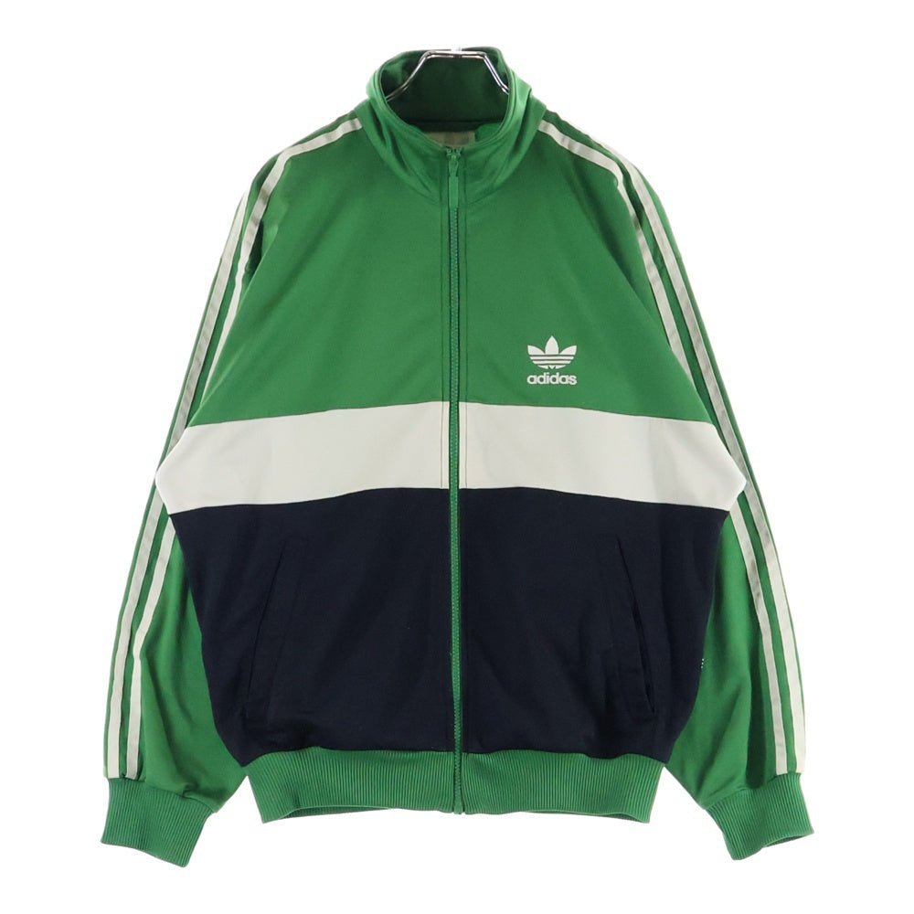 adidas ダークグリーン ジャージジャケット アディダス トラックジャケット ジャージ L ダークグリーン 緑