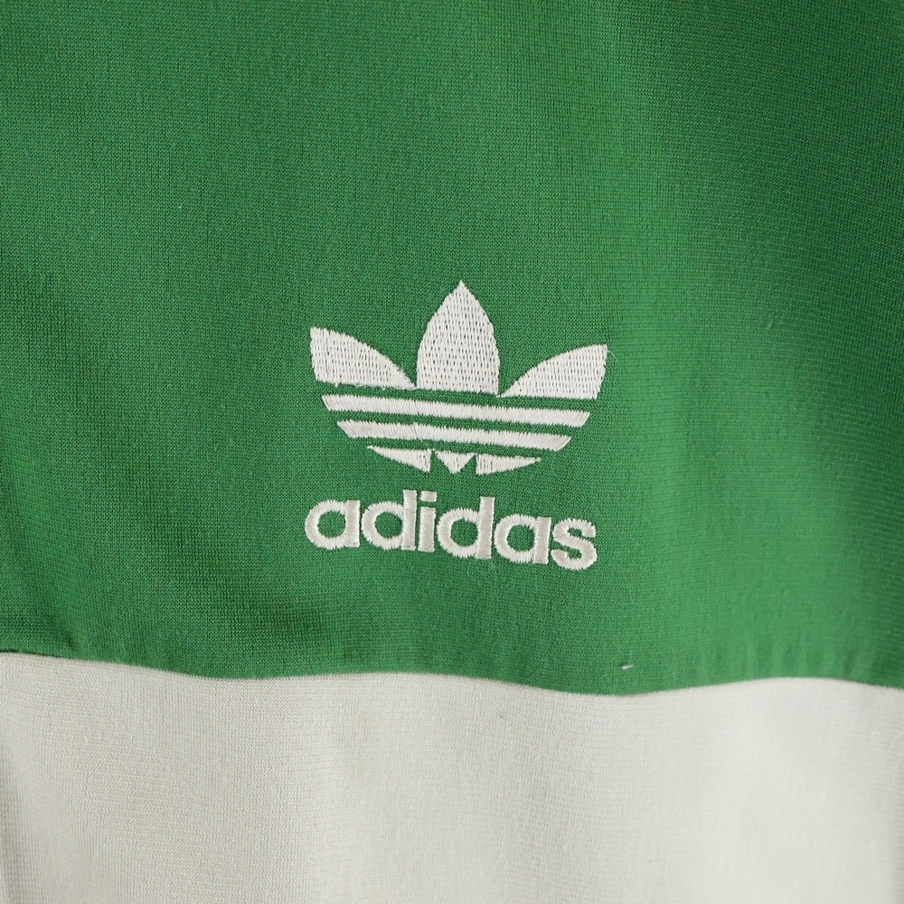 adidas(アディダス) 90s VINTAGE ROGO TRACK JACKET トレフォイルロゴ トラックジャケット ジャージ グリーン