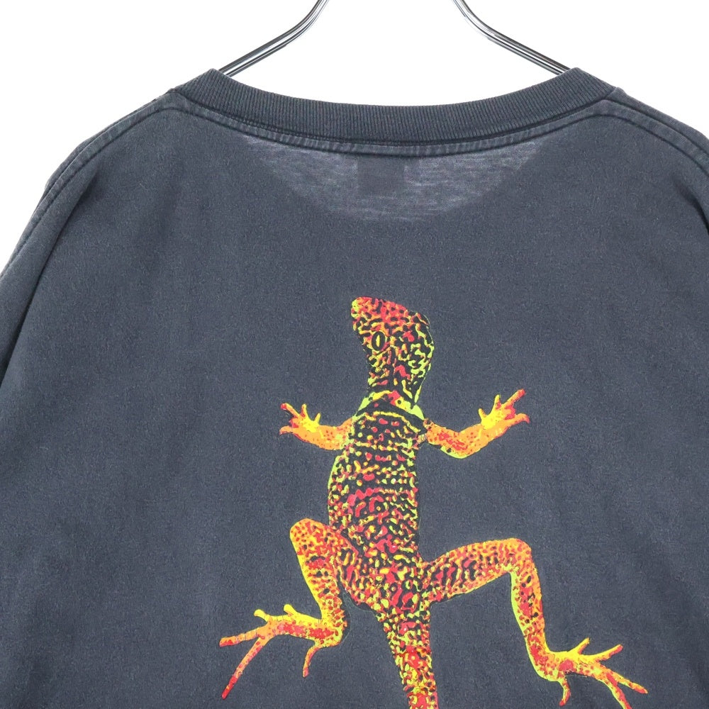 VINTAGE(ヴィンテージ) 90s MARLBORO UNLIMITED LIZARD マルボロ アンリミテッド 半袖Tシャツ カットソー ブラック
