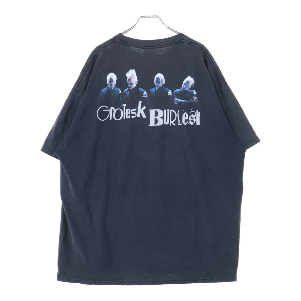 VINTAGE(ヴィンテージ) 00s MARILYN MANSON GROTESK BURLESK TOUR マリリンマンソン グロテスク バーレスク Tシャツ 半袖 カットソー ブラック