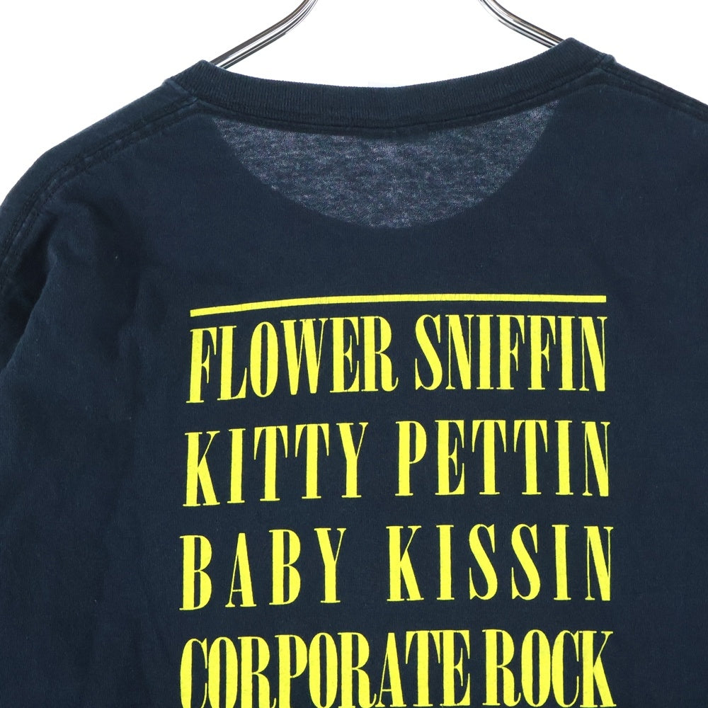 VINTAGE(ヴィンテージ) 00s NIRVANA SMILE Y2K ニルヴァーナ スマイル Tシャツ 半袖カットソー ブラック