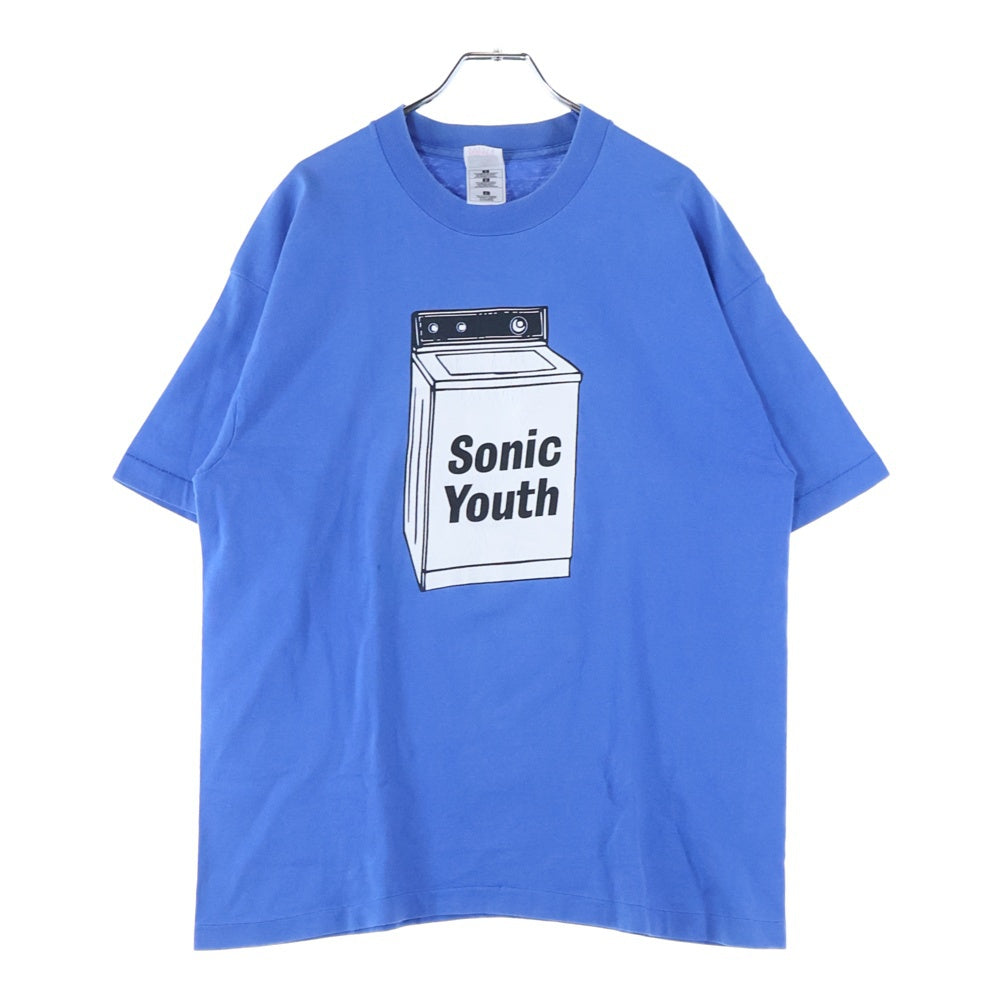 VINTAGE(ヴィンテージ) 90s SONIC YOUTH WASHING MACHINE ソニックユース プリント 半袖Tシャツ ブルー