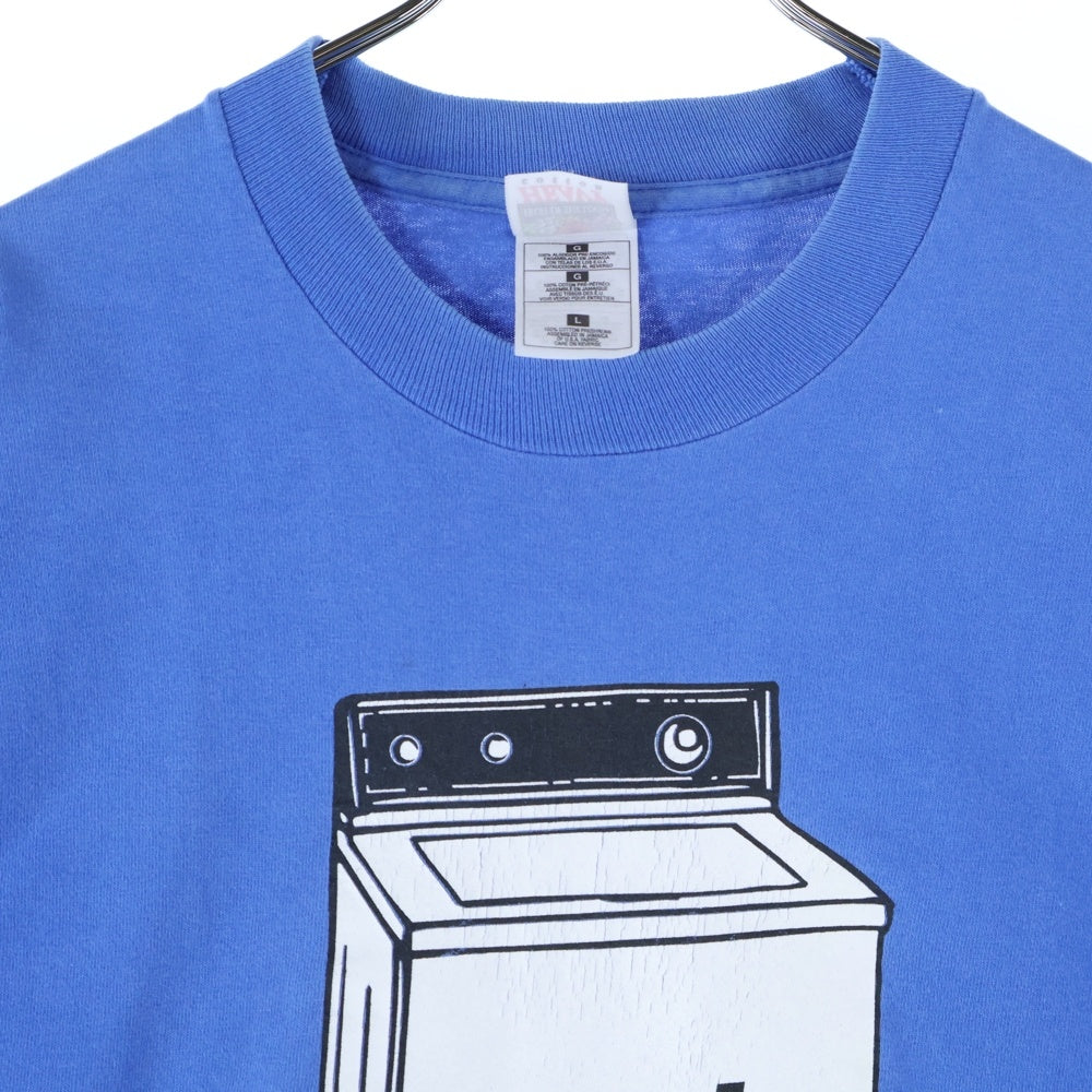 VINTAGE(ヴィンテージ) 90s SONIC YOUTH WASHING MACHINE ソニックユース プリント 半袖Tシャツ ブルー