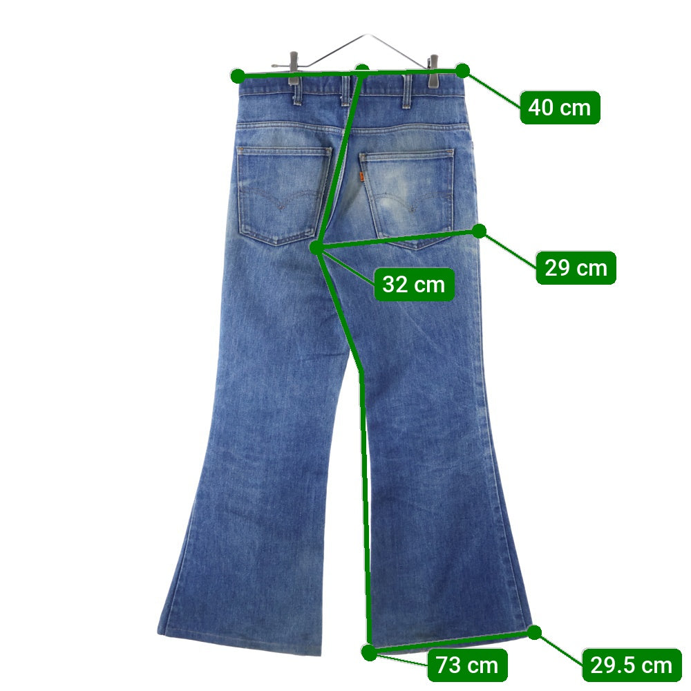 Levi's(リーバイス) 80s 684 スモールe オレンジタブ ベルボトム デニム パンツ