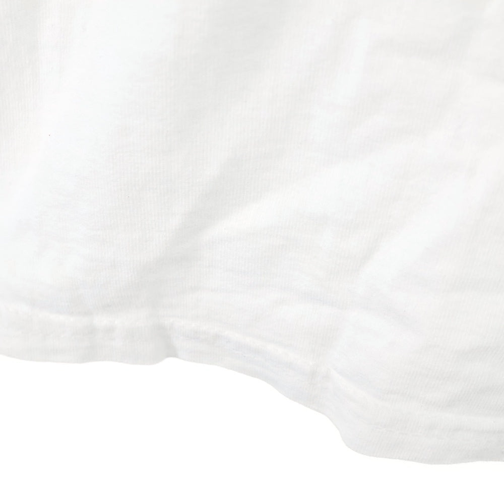 VINTAGE(ヴィンテージ) 90s THE ROLLING STONES BRIDGES TO BABYLON WORLD TOUR 1997 ローリング ストーンズ Vネック 半袖Tシャツ カットソー ホワイト