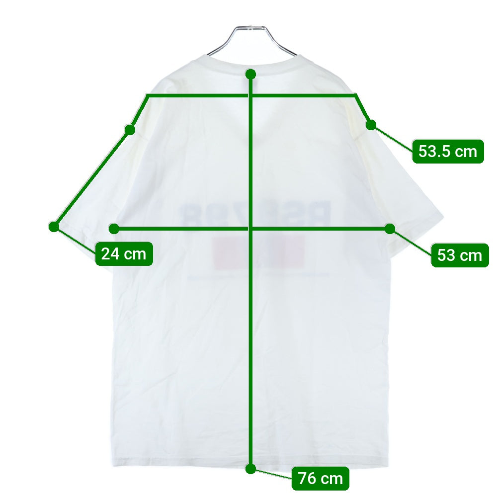 VINTAGE(ヴィンテージ) 90s THE ROLLING STONES BRIDGES TO BABYLON WORLD TOUR 1997 ローリング ストーンズ Vネック 半袖Tシャツ カットソー ホワイト