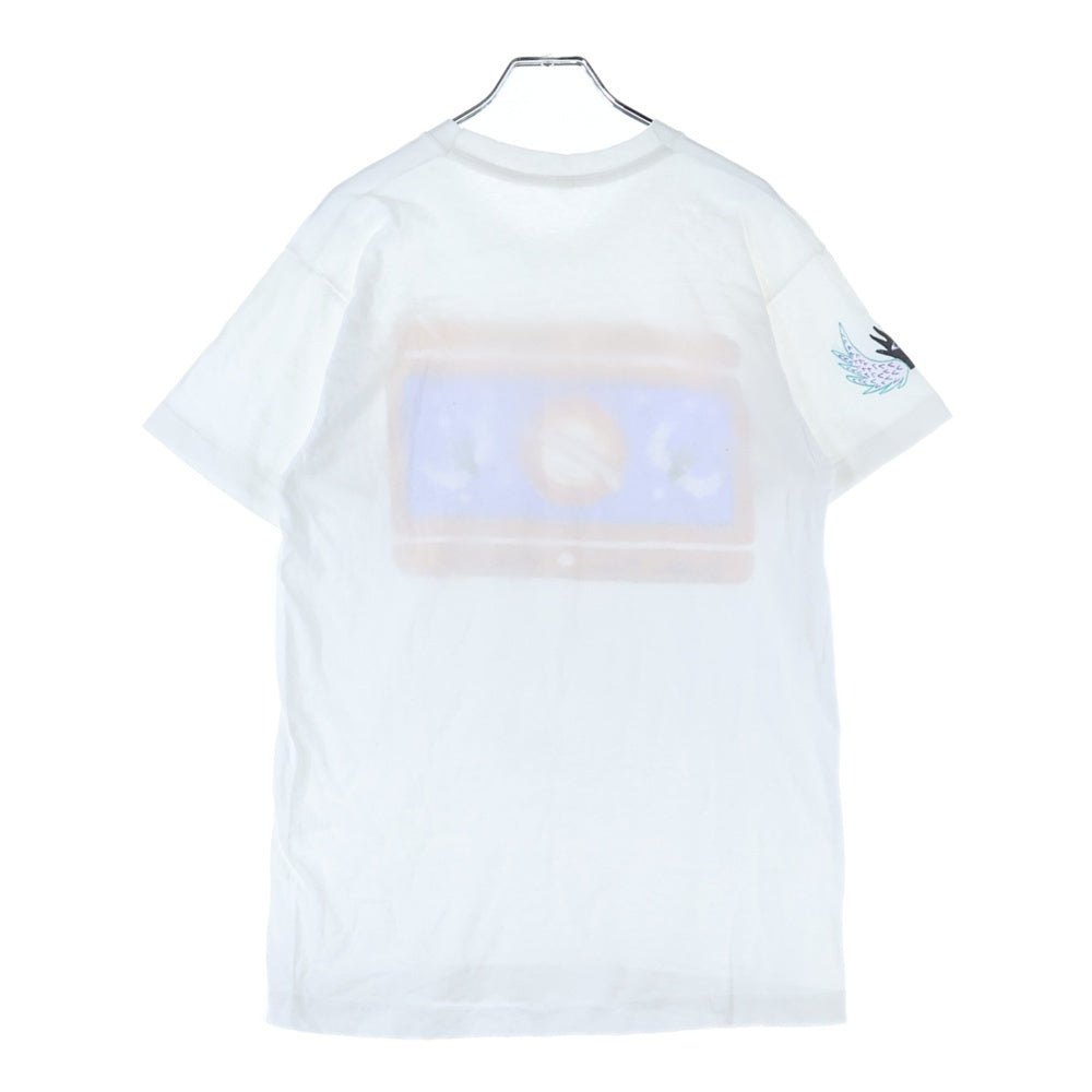 VINTAGE(ヴィンテージ) 80s NEVILLE BROTHERS YELLOW MOON WORLD TOUR 1989 ネビルブラザーズ ワールドツアー 半袖Tシャツ カットソーホワイト